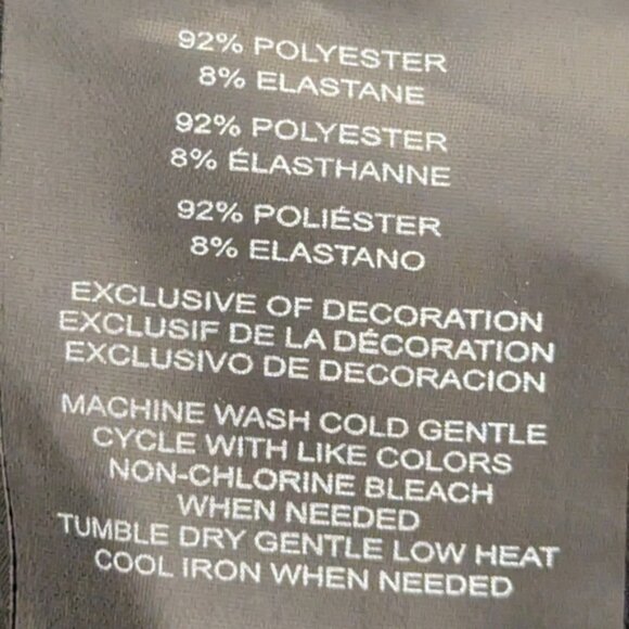 New Hang Ten Men Hybrid Golf Shorts Grey with Black Stripe, size 38 - Picture 6 of 6